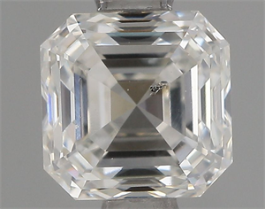 Foto Diamante Natural 1.01 quilates, Asscher , Color G, claridad SI2 y certificado IGI de