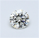 Natural Diamond 0.44 Carats, Round with Very Good Cut, L Color, VS2 Clarity and Certified by GIA