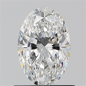 Picture of Natural Diamond 0.74 Carats, Oval with  Cut, E Color, VVS1 Clarity and Certified by GIA