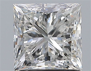 Picture of Natural Diamond 1.50 Carats, Princess with  Cut, G Color, VS2 Clarity and Certified by GIA