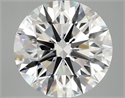Del inventario de diamantes de laboratorio, 4.03 quilates, Redondo , Color E, claridad VVS2 y certificado IGI