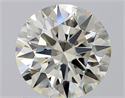 Natural Diamond 1.10 Carats, Round with Excellent Cut, J Color, VS2 Clarity and Certified by IGI