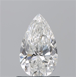 Picture of Natural Diamond 0.89 Carats, Pear with  Cut, G Color, SI1 Clarity and Certified by GIA
