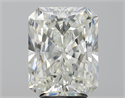 Diamante Natural 5.04 quilates, Radiante , Color J, claridad SI2 y certificado GIA