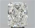 Natural Diamond 5.04 Carats, Radiant with  Cut, J Color, SI2 Clarity and Certified by GIA