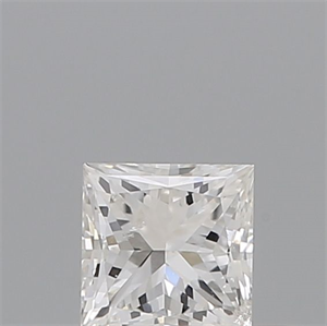 Picture of Natural Diamond 0.30 Carats, Princess with  Cut, F Color, SI2 Clarity and Certified by IGI
