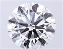 Lab Grown Diamond 7.44 Carats, Round with Ideal Cut, F Color, VS2 Clarity and Certified by IGI