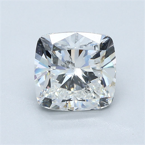 Picture of Natural Diamond 3.01 Carats, Cushion with  Cut, G Color, SI2 Clarity and Certified by GIA