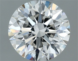 Foto Diamante Natural 0.71 quilates, Redondo , Color F, claridad VS1 y certificado GIA de