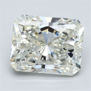 Foto Diamante Natural 5.01 quilates, Radiante , Color K, claridad VS1 y certificado GIA de