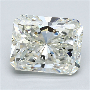 Picture of Natural Diamond 5.01 Carats, Radiant with  Cut, K Color, VS1 Clarity and Certified by GIA