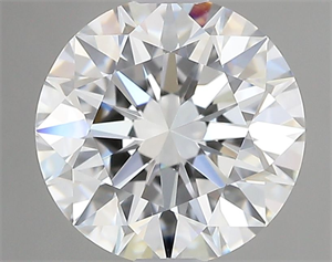 Picture of Lab Grown Diamond 1.50 Carats, Round with Excellent Cut, D Color, VS1 Clarity and Certified by IGI