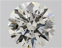 Natural Diamond 1.20 Carats, Round with Excellent Cut, H Color, VS2 Clarity and Certified by IGI