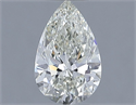 Natural Diamond 0.76 Carats, Pear with  Cut, I Color, VVS1 Clarity and Certified by IGI
