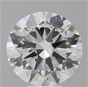 Lab Grown Diamond 5.03 Carats, Round with Excellent Cut, F Color, VVS2 Clarity and Certified by IGI