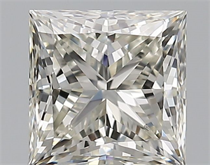 Foto Diamante Natural 1.00 quilates, Princesa , Color K, claridad VS2 y certificado GIA de