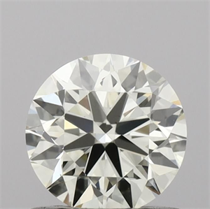 Picture of Natural Diamond 0.72 Carats, Round with Excellent Cut, M Color, VVS2 Clarity and Certified by IGI