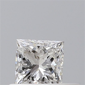 Picture of Natural Diamond 0.30 Carats, Princess with  Cut, F Color, SI1 Clarity and Certified by GIA