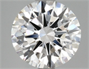 Del inventario de diamantes de laboratorio, 2.11 quilates, Redondo , Color E, claridad VS1 y certificado GIA