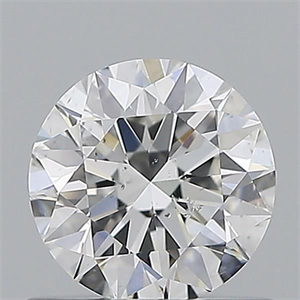 Picture of Natural Diamond 0.71 Carats, Round with Excellent Cut, F Color, SI2 Clarity and Certified by GIA