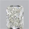 Natural Diamond 1.72 Carats, Radiant with  Cut, J Color, SI2 Clarity and Certified by GIA