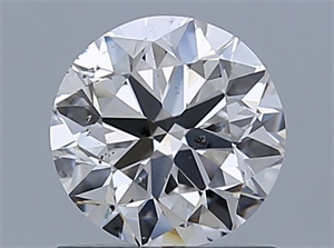 Picture of Natural Diamond 1.01 Carats, Round with Very Good Cut, G Color, SI1 Clarity and Certified by GIA
