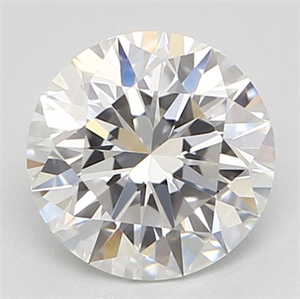 Foto Diamante Natural 0.61 quilates, Redondo , Color F, claridad VVS1 y certificado GIA de