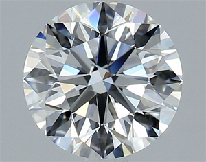 Foto Diamante Natural 1.55 quilates, Redondo , Color F, claridad VVS1 y certificado GIA de