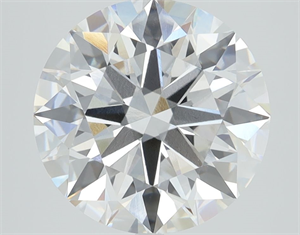 Picture of Lab Grown Diamond 4.10 Carats, Round with Ideal Cut, E Color, VVS1 Clarity and Certified by IGI