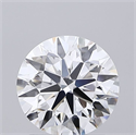 Lab Grown Diamond 1.52 Carats, Round with Ideal Cut, D Color, VS1 Clarity and Certified by IGI