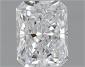 Natural Diamond 1.00 Carats, Radiant with  Cut, E Color, SI2 Clarity and Certified by GIA