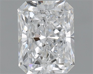 Picture of Natural Diamond 1.00 Carats, Radiant with  Cut, E Color, SI2 Clarity and Certified by GIA