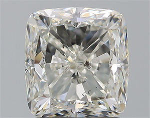 Foto Diamante Natural 2.00 quilates, Del cojín , Color I, claridad SI1 y certificado GIA de