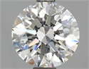 Del inventario de diamantes de laboratorio, 2.08 quilates, Redondo , Color E, claridad VVS2 y certificado IGI
