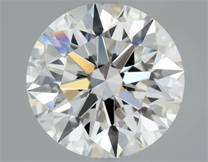 Foto Diamante Natural 1.53 quilates, Redondo , Color F, claridad VVS2 y certificado GIA de