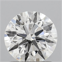 Lab Grown Diamond 1.00 Carats, Round with Ideal Cut, E Color, VVS2 Clarity and Certified by IGI