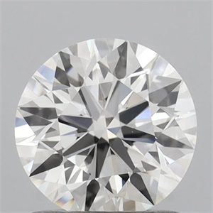 Picture of Lab Grown Diamond 1.00 Carats, Round with Ideal Cut, E Color, VVS2 Clarity and Certified by IGI