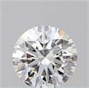 Diamante Natural 0.45 quilates, Redondo , Color E, claridad VS2 y certificado GIA