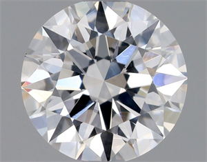 Picture of Natural Diamond 0.55 Carats, Round with Excellent Cut, D Color, SI1 Clarity and Certified by GIA