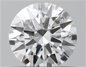 Natural Diamond 0.46 Carats, Round with Excellent Cut, F Color, SI1 Clarity and Certified by GIA