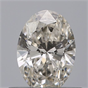 Diamante Natural 0.42 quilates, Ovalado , Color I, claridad VVS1 y certificado GIA