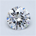 Diamante Natural 1.02 quilates, Redondo , Color D, claridad IF y certificado GIA
