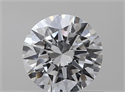 Diamante Natural 0.42 quilates, Redondo , Color F, claridad IF y certificado GIA