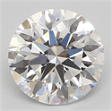 Natural Diamond 1.20 Carats, Round with Excellent Cut, E Color, VVS1 Clarity and Certified by GIA