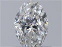 Diamante Natural 0.43 quilates, Ovalado , Color E, claridad VS1 y certificado GIA