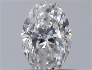 Picture of Natural Diamond 0.43 Carats, Oval with  Cut, E Color, VS1 Clarity and Certified by GIA