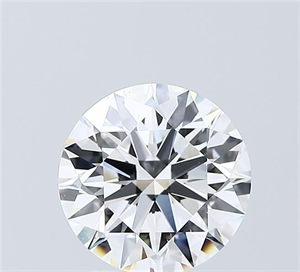 Picture of Lab Grown Diamond 2.01 Carats, Round with Ideal Cut, D Color, VVS2 Clarity and Certified by IGI