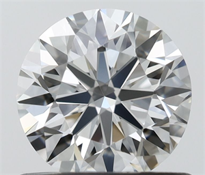 Picture of Natural Diamond 0.70 Carats, Round with Excellent Cut, H Color, VVS1 Clarity and Certified by IGI
