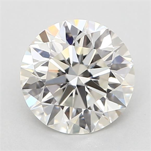 Foto Diamante Natural 0.50 quilates, Redondo , Color H, claridad VVS1 y certificado GIA de