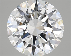 Picture of Lab Grown Diamond 2.94 Carats, Round with Excellent Cut, D Color, VS1 Clarity and Certified by GIA